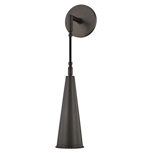 Hudson Valley Alva 1 LIGHT WALL SCONCE in Old Bronze Finish Model: 1400-OB