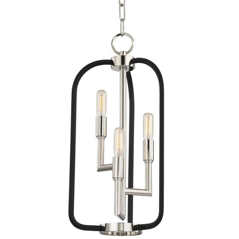 Hudson Valley Angler Lantern in Polished Nickel Finish Model: 8313-PN