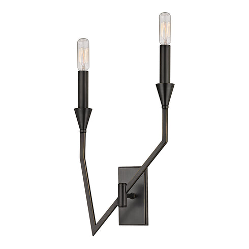 Hudson Valley Archie Wall Sconce in Old Bronze Finish Model: 8502R-OB