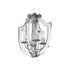 Hudson Valley Arietta Semi Flush in Polished Nickel Finish Model: 6500-PN