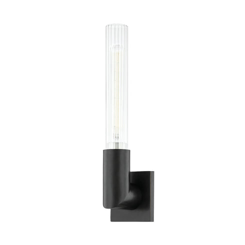 Hudson Valley Asher 1 LIGHT WALL SCONCE in Old Bronze Finish Model: 1201-OB