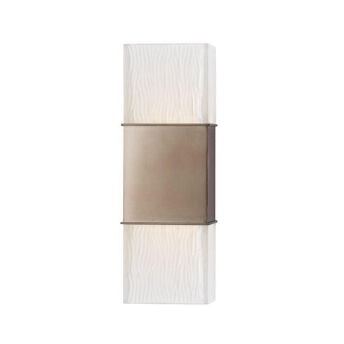 Hudson Valley Aurora Wall Sconce in Brushed Bronze Finish Model: 282-BB
