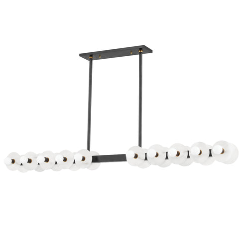 Hudson Valley Austen 20 LIGHT ISLAND LIGHT in Aged Old Bronze Finish Model: 4260-AOB