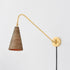 Hudson Valley Averack Plug In Sconce in Aged Brass Finish Model: 5416-AGB