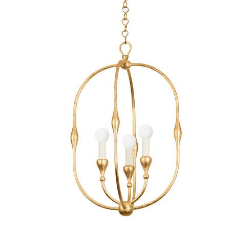 Hudson Valley Baltic Pendant in Aged Iron Finish Model: 3215-AI