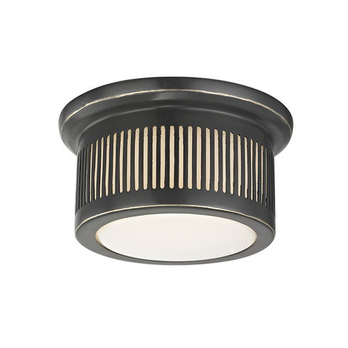 Hudson Valley Bangor LED FLUSH MOUNT in Old Bronze Finish Model: 1440-OB