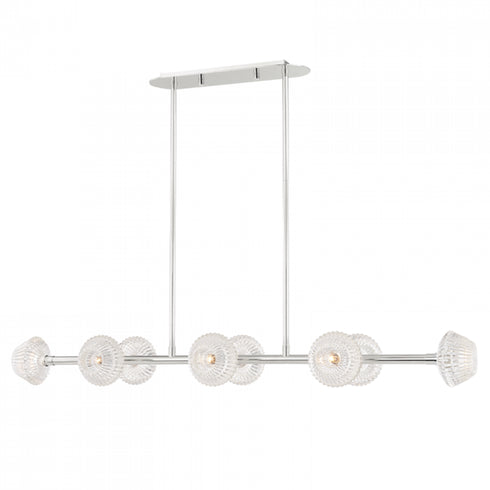 Hudson Valley Barclay Linear in Polished Nickel Finish Model: 6154-PN