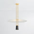 Hudson Valley Barnegat Pendant in Aged Brass Finish Model: 8336-AGB/SWH