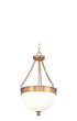 Hudson Valley Barrington 3 LIGHT PENDANT in Historic Bronze Finish Model: 324-HB
