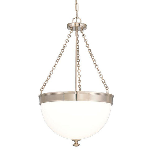 Hudson Valley Barrington 3 LIGHT PENDANT in Historic Bronze Finish Model: 324-HB