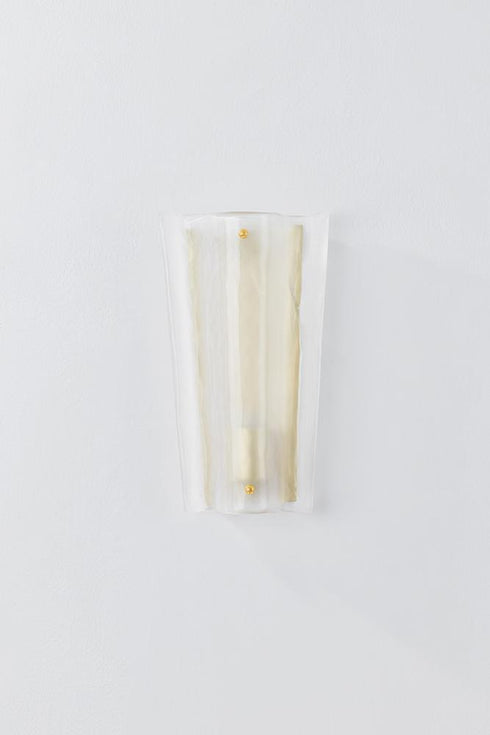 Hudson Valley Baxford Wall Sconce in Aged Brass Finish Model: 1314-AGB
