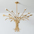Hudson Valley Bilston Chandelier in Vintage Gold Leaf Finish Model: 1915-VGL