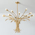 Hudson Valley Bilston Chandelier in Vintage Gold Leaf Finish Model: 1915-VGL