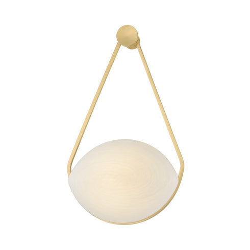 Hudson Valley BLAINA Wall Sconce in Aged Brass Finish Model: 3361-AGB