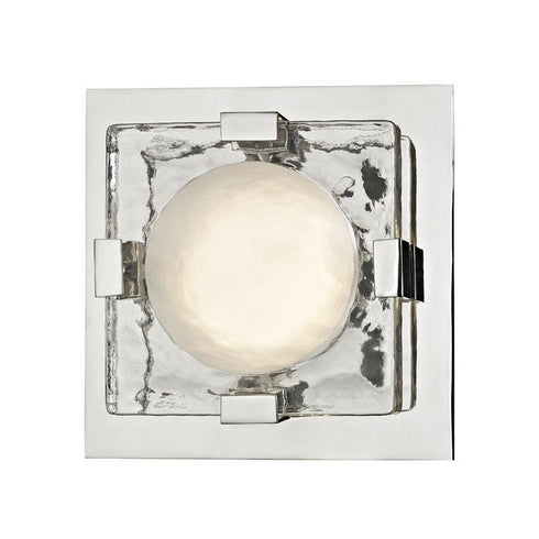 Hudson Valley Bourne LED WALL SCONCE in Polished Nickel Finish Model: 9808-PN