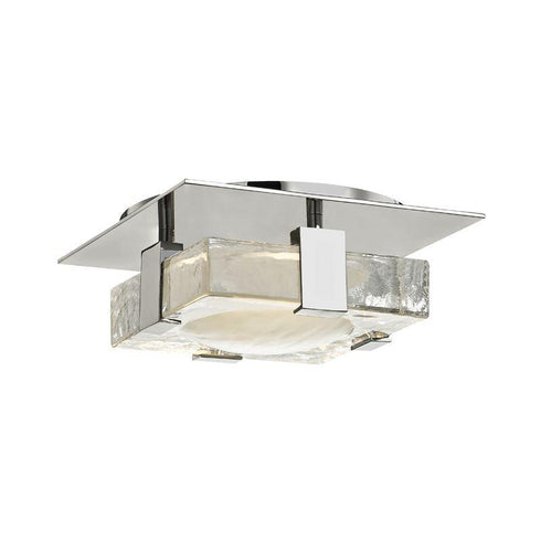 Hudson Valley Bourne LED WALL SCONCE in Polished Nickel Finish Model: 9808-PN