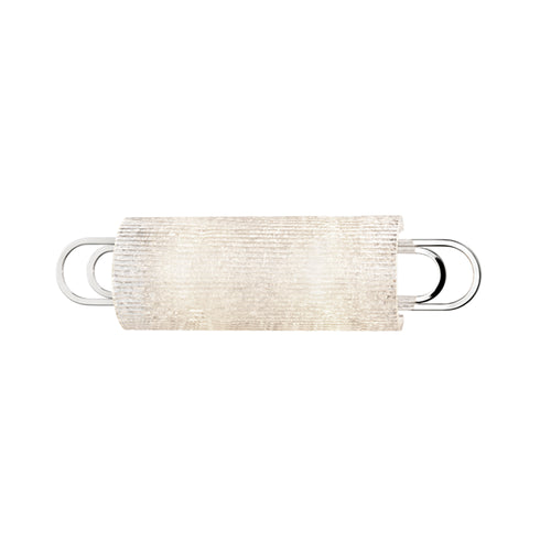 Hudson Valley Buckley 2 LIGHT BATH BRACKET in Polished Nickel Finish Model: 5842-PN