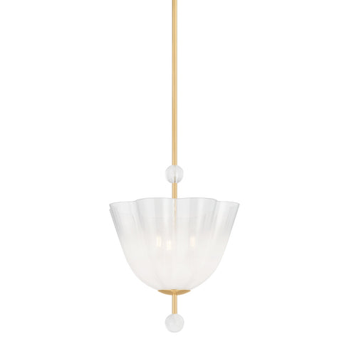 Hudson Valley CAMBRIA HEIGHTS Lantern in Aged Brass Finish Model: 7817-AGB