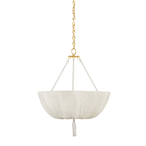 Hudson Valley CAROLINA Pendant in Aged Brass Finish Model: CB5722-AGB