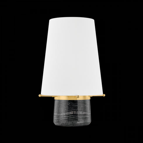 Hudson Valley Central Valley Rechargeable Table Lamp in Aged Brass Finish Model: L4751-AGB