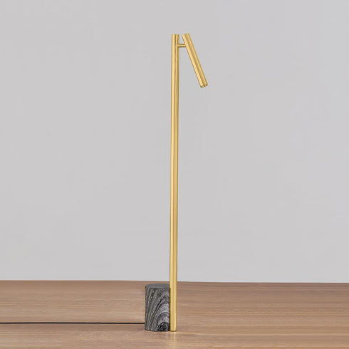 Hudson Valley Circleville Floor Lamp in Aged Brass Finish Model: L9054-AGB