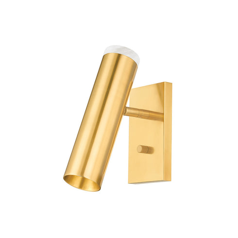 Hudson Valley Clark Wall Sconce in Aged Brass Finish Model: 6431-AGB