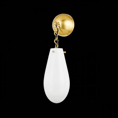 Hudson Valley Clarkstown Wall Sconce in Aged Brass Finish Model: 3620-AGB