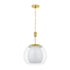 Hudson Valley Clementon Pendant in Aged Brass Finish Model: 7317-AGB