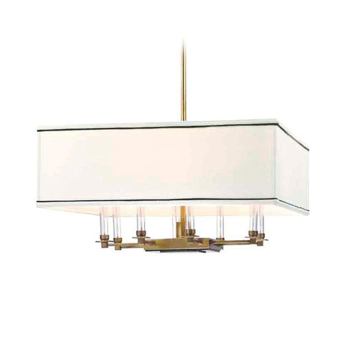 Hudson Valley_discontinued Collins Ten Light in Aged Brass Island Light Model: MDS1201-AGB/DBL