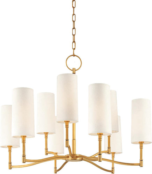 Hudson Valley Dillon 9 Light Chandelier Model: 369-AN