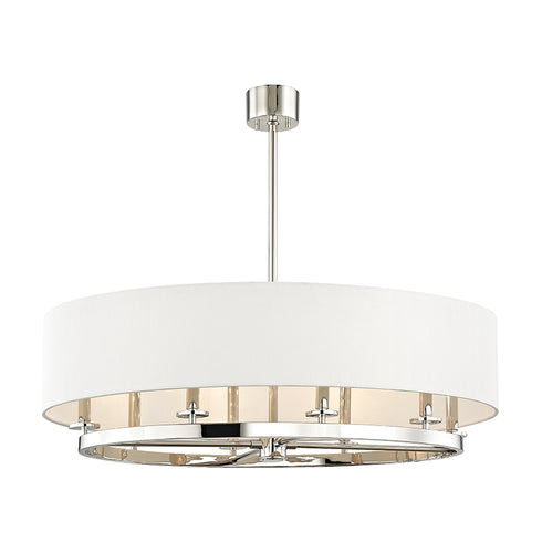 Hudson Valley Durham 8 LIGHT ISLAND LIGHT in Aged Old Bronze Finish Model: 6539-AOB