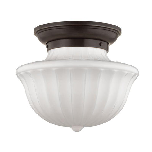 Hudson Valley Dutchess 2 LIGHT LARGE FLUSH MOUNT in Old Bronze Finish Model: 5015F-OB