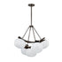 Hudson Valley Duxbury Chandelier in Aged Brass Finish Model: 2105-AGB