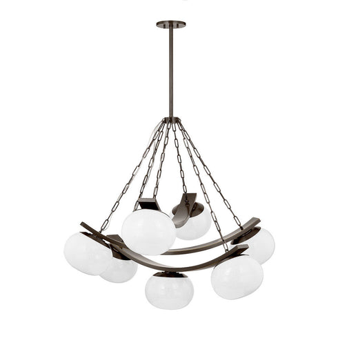 Hudson Valley Duxbury Chandelier in Aged Brass Finish Model: 2107-AGB