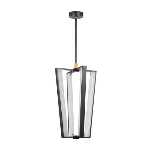Hudson Valley Edgemere Pendant in Aged Brass Finish Model: 4054-AGB