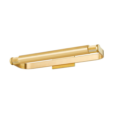 Hudson Valley Elm Park Picture Light in Aged Brass Finish Model: 6424-AGB