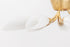 Hudson Valley Enfield Semi Flush in Vintage Gold Leaf Finish Model: 3031-VGL