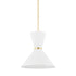 Hudson Valley Enid 2 LIGHT PENDANT in Aged Brass Finish Model: 5922-AGB