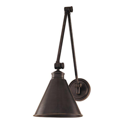 Hudson Valley Exeter 1 LIGHT WALL SCONCE in Old Bronze Finish Model: 4721-OB
