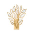 Hudson Valley Fairlee Wall Sconce in Vintage Gold Leaf Finish Model: 7002-VGL