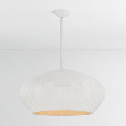 Hudson Valley Ferndale Pendant in Gesso White Finish Model: 2236-GSW