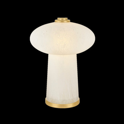Hudson Valley FORDS Rechargeable Table Lamp in Aged Brass Finish Model: L3024-AGB