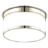 Hudson Valley Geneva 1 LIGHT FLUSH MOUNT in Aged Brass Finish Model: 709-AGB