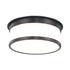 Hudson Valley Geneva 2 LIGHT FLUSH MOUNT in Aged Brass Finish Model: 712-AGB