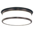 Hudson Valley Geneva 3 LIGHT FLUSH MOUNT in Aged Brass Finish Model: 715-AGB