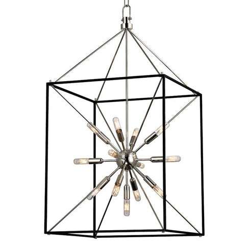Hudson Valley Glendale 13 LIGHT CHANDELIER in Polished Nickel Finish Model: 8920-PN