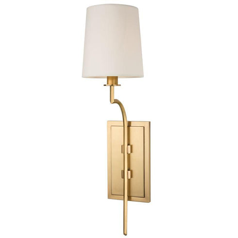 Hudson Valley Glenford 1 LIGHT WALL SCONCE in Aged Brass Finish Model: 3111-AGB