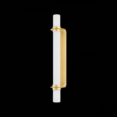 Hudson Valley Groveland Station Wall Sconce in Aged Brass Finish Model: 5528-AGB