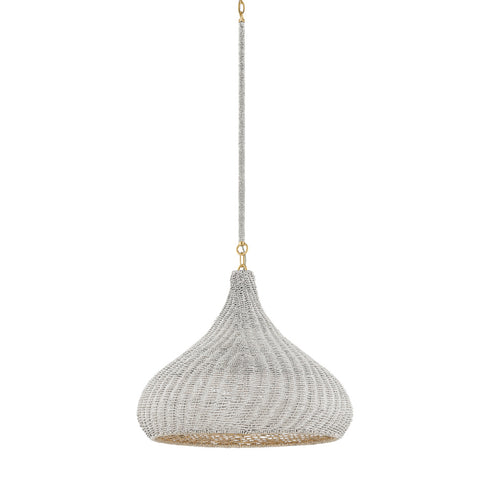Hudson Valley HAMPSTEAD Pendant in Aged Brass Finish Model: 4820-AGB