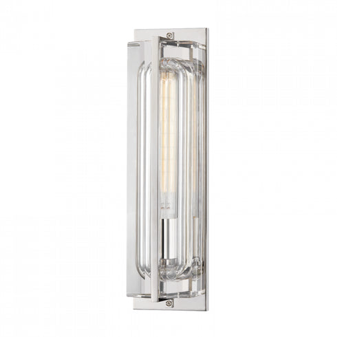 Hudson Valley Hawkins 1 LIGHT WALL SCONCE in Black Brass Finish Model: 1731-BBR